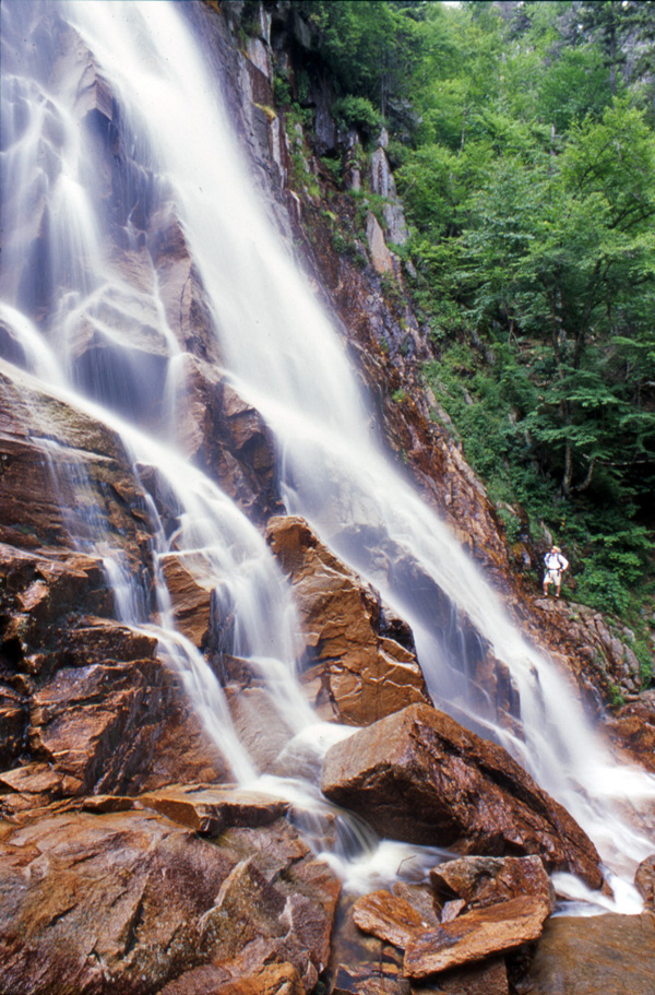 Arethusa Falls in Crawford notch