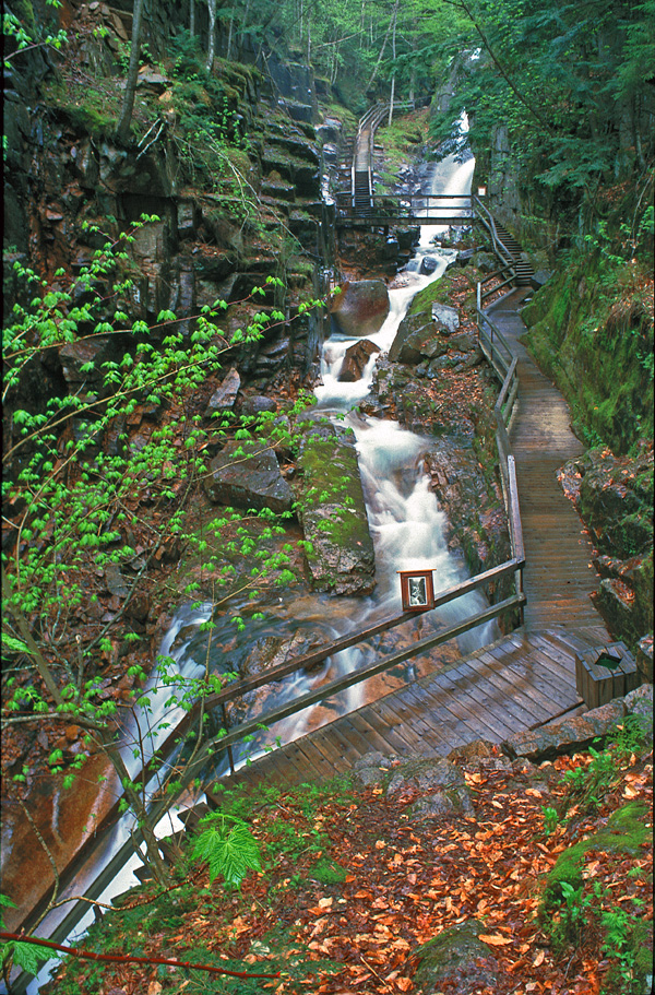 The Flume in Franconia Notch, NH